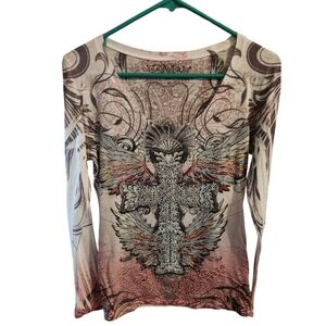 Maurice's premium women's long-sleeve shirt. Sz Medium